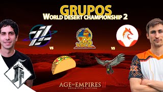 World Desert Championship 2  Dreamers vs Barbetacos  Fox vs Condor amp Eagelos GRUPOS [upl. by Lihas]