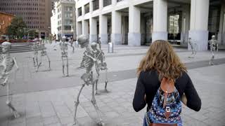 Spooky Scary Skeletons in NYC [upl. by Drol269]