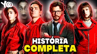 Resumo de La Casa de Papel A HISTÓRIA EM ORDEM CRONOLÓGICA [upl. by Greenlee]