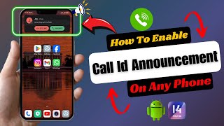 How To Enable Caller ID Announcement On Android  Caller Name Announcer [upl. by Nallek]