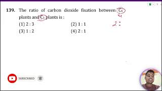 The ratio of carbon dioxide fixation between C4 plants and C3 plants is [upl. by Omoj96]