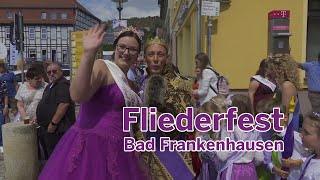 Fliederfest in Bad Frankenhausen [upl. by Eelano]