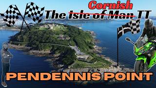 The Isle of Man TT but in Cornwall  Pendennis Point Falmouth Cornwall UK [upl. by Deehahs]