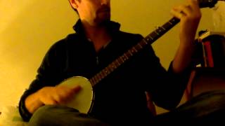 Clawhammer banjo slide blues [upl. by Naihr]