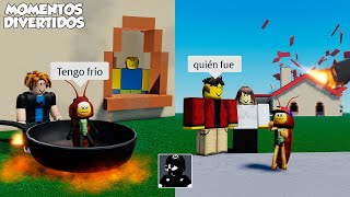 QUIERO MUCHO MÁS CALOR MOMENTOS DIVERTIDOS ROBLOX FINAL [upl. by Temp971]