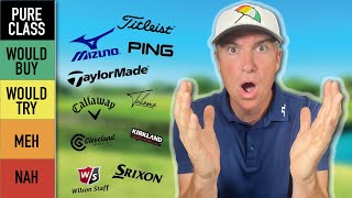 Ranking Golf Brands 2024  MASSIVE SHAKE UP [upl. by Suirtimid740]