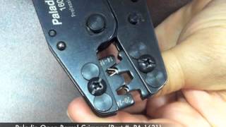 Terminal Supply Company Tooling 101  Open Barrel Crimper [upl. by Cortney]