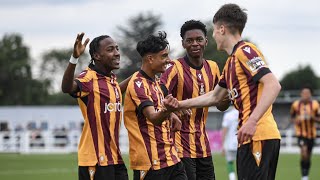 MATCH HIGHLIGHTS Bradford Park Avenue v Bradford City XI [upl. by Pepito730]