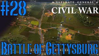 Battle of Gettysburg 28  1 July 1863  Ultimate General Civil War [upl. by Hennie]