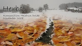 Herbst  ein wunderschön melancholisches Klavierstück mit Orchesterbegleitung von Heidrun Dolde [upl. by Nylorahs]