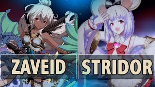 GBVSR🔥Zaveid Zooey Vs STridor Vikala🔥 High Level Gameplay [upl. by Natsyrk376]