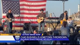 County music recording artist Chad Bushnell brings Hometown Throwdown to Red Bluff [upl. by Alpheus]