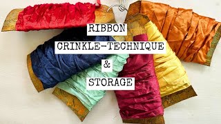 Transform Your RibbonsCrinkle Technique amp Storage Solution [upl. by Adnilav]