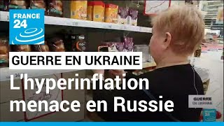 Guerre en Ukraine  les Russes face aux pénuries alimentaires • FRANCE 24 [upl. by Naryk]