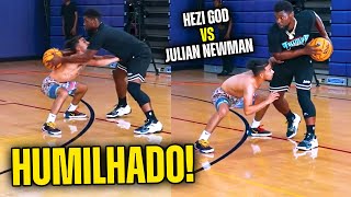 HEZI GOD ACABOU COM O QUE RESTOU DO JULIAN NEWMAN 😬🔥 X1 INSANO DE BASQUETE [upl. by Zelde787]