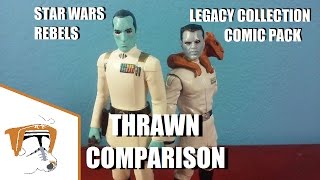 GRAND ADMIRAL THRAWN Rebels VS Legacy Collection Comic Pack [upl. by Idalina]