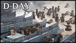 LEGO WW2 BATTLE DDAY NORMANDY LANDINGS [upl. by Loydie]