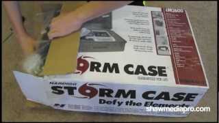 PelicanStorm Case iM2600 Unboxing [upl. by Atinek395]