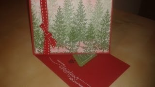 Christmas Card  Twisted Easel Card [upl. by Attwood]