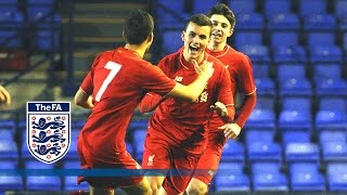 Liverpool U18 30 Cardiff U18 201516 FA Youth Cup R4  Goals amp Highlights [upl. by Timmi]