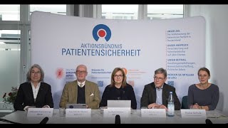 Pressekonferenz Patientensicherheit stärken Petition des APS an den Bundestag 25112024 [upl. by Aeresed]