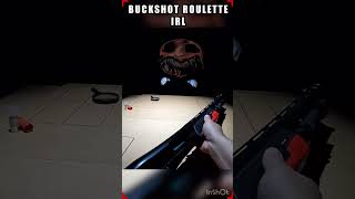 😲REAL LIFE BUCKSHOT ROULETTE 😲 ￼YioAirsoft [upl. by Hanima]