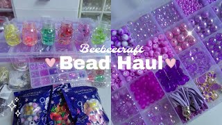 BEAD HAUL Beebeecraft Bead amp Charm Haul 🎀✨  10 OFF Coupon Code Anne10 💖 [upl. by Schechter]