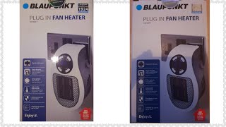 BLAUPUNKT  PLUG IN HEATER  PERFECT FOR KIDS ROOMS  BampM [upl. by Nart216]