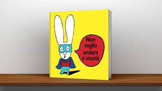 Non voglio andare a scuola 🐰Video YouTube divertenti per bambini e ragazzi  Audiolibri illustrati [upl. by Pudendas259]