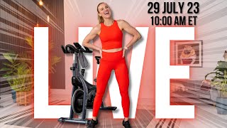 LIVE Indoor Cycling Workout  60 min Rhythm Ride  Encore [upl. by Lyon]