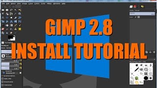 How to download and install Gimp  Free Photo Editing Software Windows10 Tutorial [upl. by Nnarual]