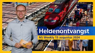 Onvergetelijke omroep  NS ONTHAALT SPORTERS  Het Geluid op stations  NS Weekly [upl. by Aciamaj]