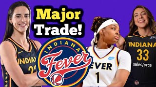 Caitlin Clark to Benefit From Major Trade at Indiana Fever of NaLyssa Smith and Katie Lou Samuelson [upl. by Liss]