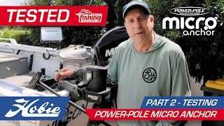 Tested I Power Pole Micro Anchor System Part 2  On the Water [upl. by Ezaria]