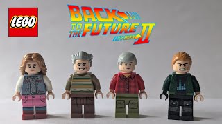 LEGO BACK TO THE FUTURE PART II Custom Minifigure Showcase [upl. by Nirot85]