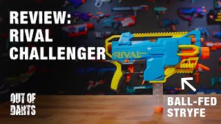 Nerf made their first ballfed flywheeler in YEARS  Nerf Rival Challenger REVIEW [upl. by Inek581]