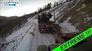 LE FILM quotMONTÉE EXTRÊMEquot VOLVO FH12 ⚠️ montée sur glace vive au col de la Coche 2372 m GOPRO [upl. by Cherri]