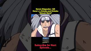 Naruto Shippuden 269Darui vs Kinkaku and GinkakuquotShinobi Worldquot naruto anime [upl. by Mendes]