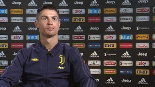 Cristiano Ronaldo speaks to Juventus TV before Atletico Madrid return leg [upl. by Harhay]