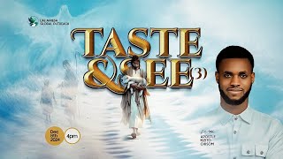 TASTE AND SEE PT3  UPSURGE WITH APOSTLE KIZITO CHISOM  LIFE AFRESH GLOBAL [upl. by Yelreveb]