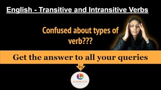 Transitive and Intransitive Verbs  English Grammar Easiest explanation [upl. by Raveaux647]