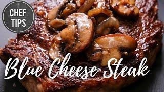 Blue Cheese Steak Recipe [upl. by Judenberg]