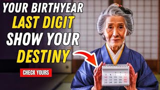 What The Last Digit of Your Birth Year Means Youll Be SHOCKED ✨Buddhist Teachings [upl. by Gahl]