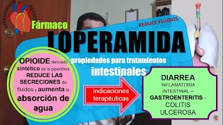 LOPERAMIDA diarrea inflamatoria [upl. by Miquela]