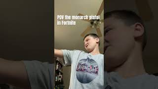 The monarch pistol in Fortnite [upl. by Lerrud]