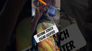 Butane torch cigar lighter asmr [upl. by Aninaj]