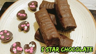 Homemade 5 Star chocolate caramel  chocolate recipe  घर का बना चॉकलेट कैरेमल  चॉकलेट रेसिपी [upl. by Beatrice843]