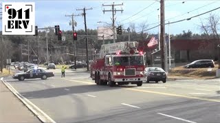 Nashua NH Ladder 1 Responding [upl. by Ailaht]