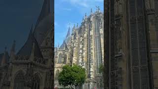 Aachen in Germany is known for its stunning cathedral amp rich medieval history plslikesubscribe [upl. by Airbma]