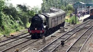 Flying Scotsman and The Duchess of Sutherland at Chesterfield 1st July 2017 [upl. by Laddie524]